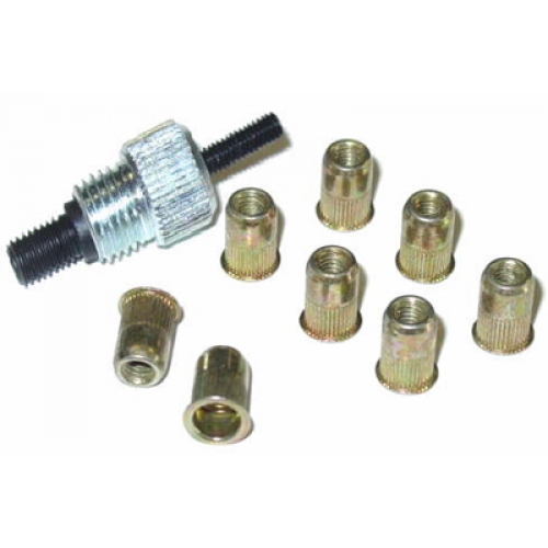 Metric Nutserts / Rivnuts - 4mm Steel