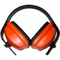 Hearing Protection - Orange "Headphone" Style