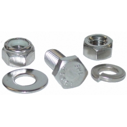 QF - Stainless Hex Head  3/8-16
